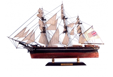 Cutty Sark Clipper wooden tall ship model 