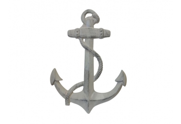 Rustic White Anchor
