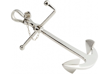 Decorative Anchor Nickel Finish
