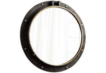 29.5" Canyon Bronze and Gold Pothole Mirror