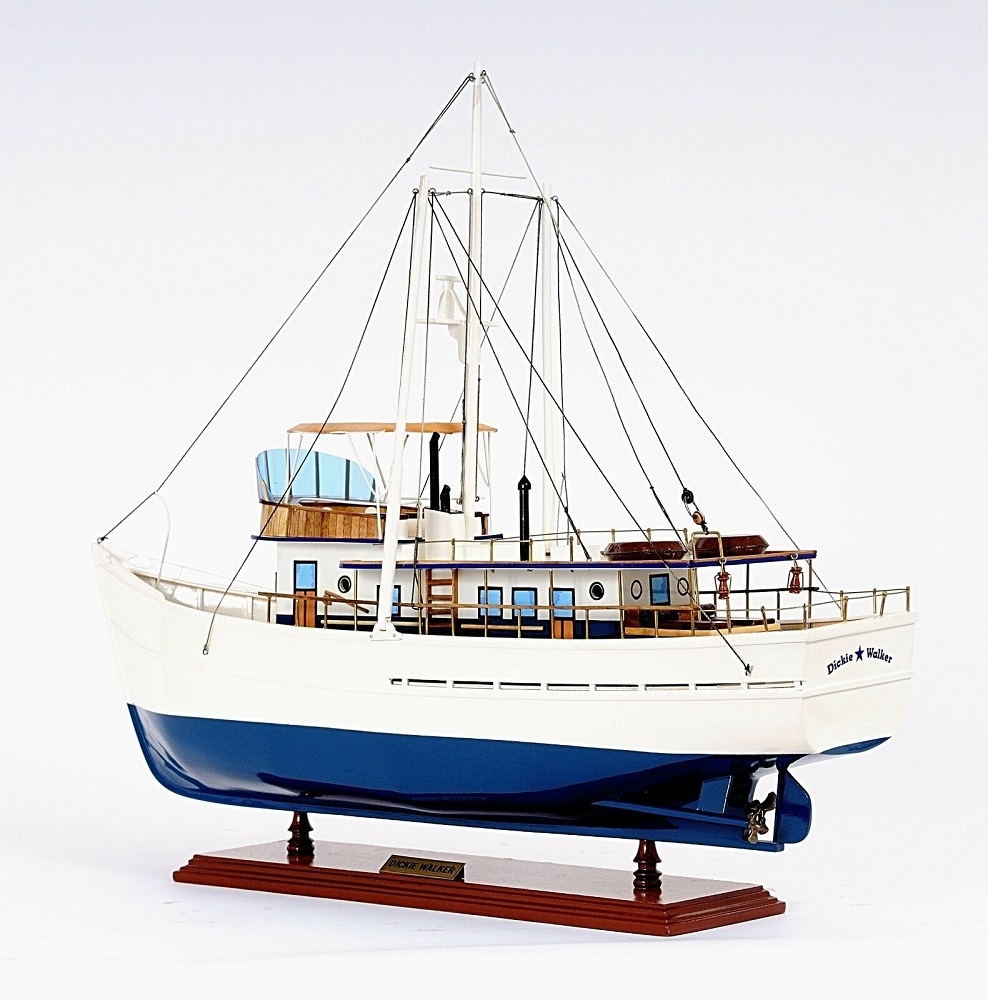 Dickie Walker California Fishing Boat Model