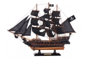 Wooden Calico Jack's The William Pirate Ship Black Sails