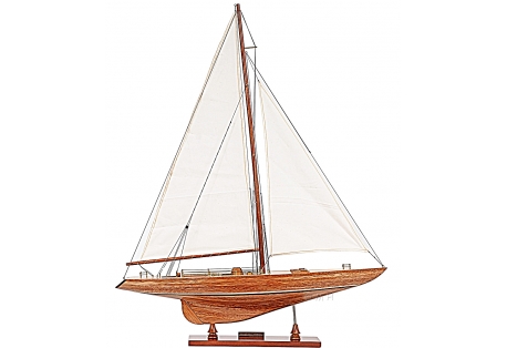 America's Cup Columbia Sailboat Model