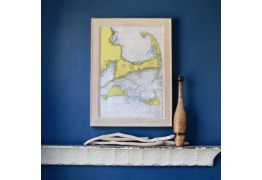 Cape Cod and The Islands Framed Map