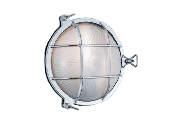 Porthole Chrome Wall Light