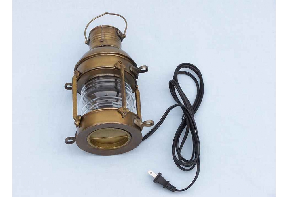 19th century nautical lamp