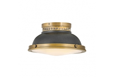 Two Lights Flush Mount Ceiling Light