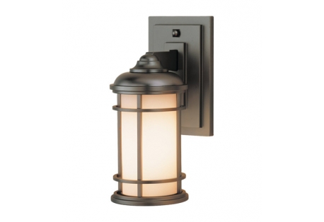 Lighthouse 1 Light 11 inch Burnished Bronze Outdoor Wall Sconce 