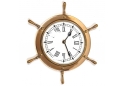 Brass Ship Wheel Clock
