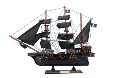 Wooden Captain Kidd's Adventure Galley Model Pirate Ship 20"