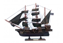 Wooden Captain Kidd's Adventure Galley Model Pirate Ship 20"