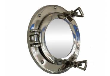 Chrome Classic Porthole Mirror 8"