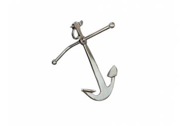 Chrome Anchor with Lever Crossbar 25"