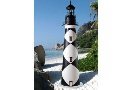 Cape Lookout Electric Lawn Lighthouse 5'