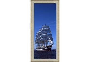 Tall ships race in the ocean, Baie De Douarnenez, Finistere, Brittany, France