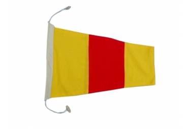 Number 0 - Nautical Cloth Signal Pennant