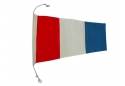 Number 3 - Nautical Cloth Signal Pennant