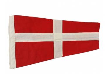 Number 4 - Nautical Cloth Signal Pennant