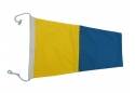 Number 5 - Nautical Cloth Signal Pennant