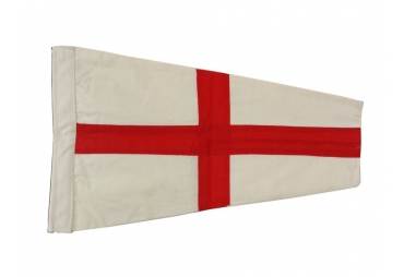 Number 8 - Nautical Cloth Signal Pennant