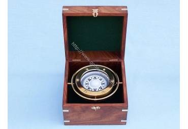 Brass Gimble Compass 6"