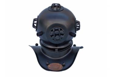 Black Iron Divers Helmet 8"