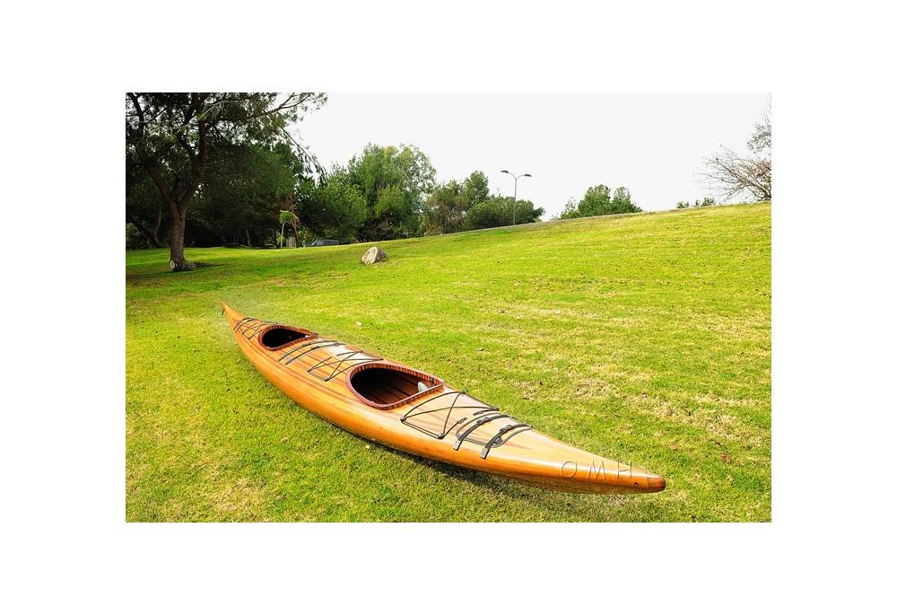 Red Cedar Handmade Wooden Kayak 2 persons - GoNautical