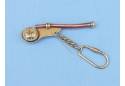 Copper Bosun Whistle Key Chain