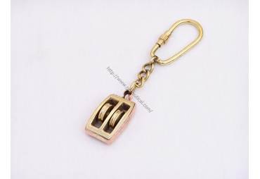 Pulley key chain