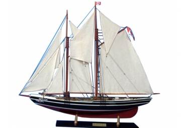 Wooden Bluenose 2 Limited Model Sailboat Decoration 35"