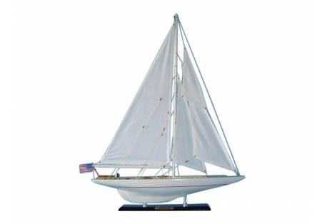 Sailboat Model Intrepid Foe Decoration