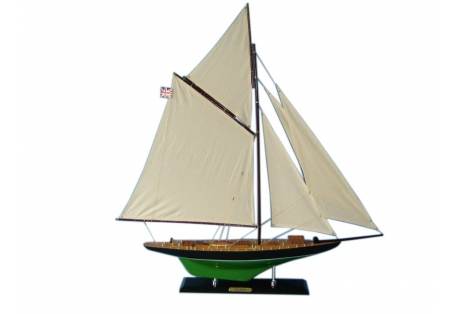 Sailboat Model of  Canadian America’s Cup challenger Atlanta, Scaled Sail Boat Decoration