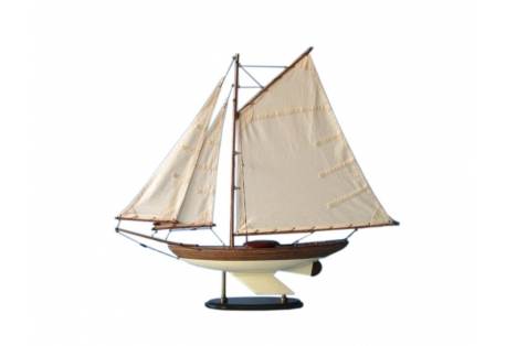Wooden Fine Sailing Sloop 26"