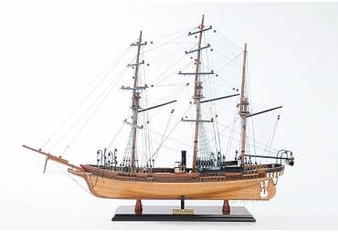 CSS Alabama Wooden Historic Tall Ship Model