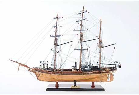 CSS Alabama Wooden Tall Ship Model