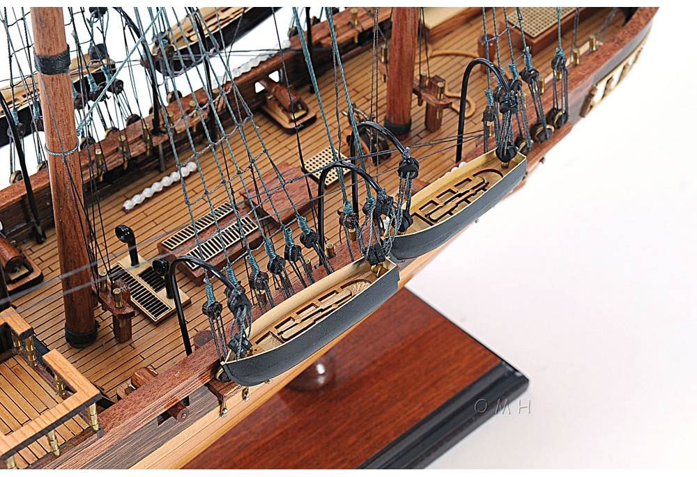 CSS Alabama Handcradted Historic Wooden Tall Ship Model