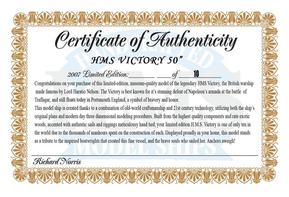 HMS Victory 50