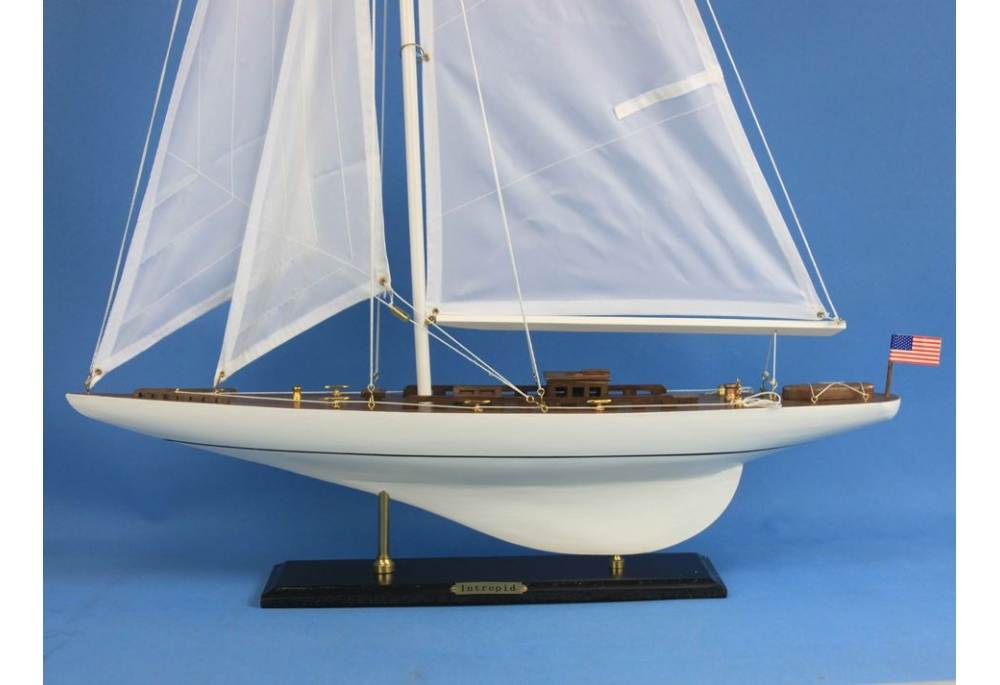 Decorative Sail Boat Model Intrepid