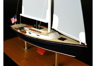 Alerion Express 28 -Blue Moon Sailboat Model 