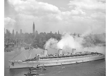 RMS Queen Mary in New York 