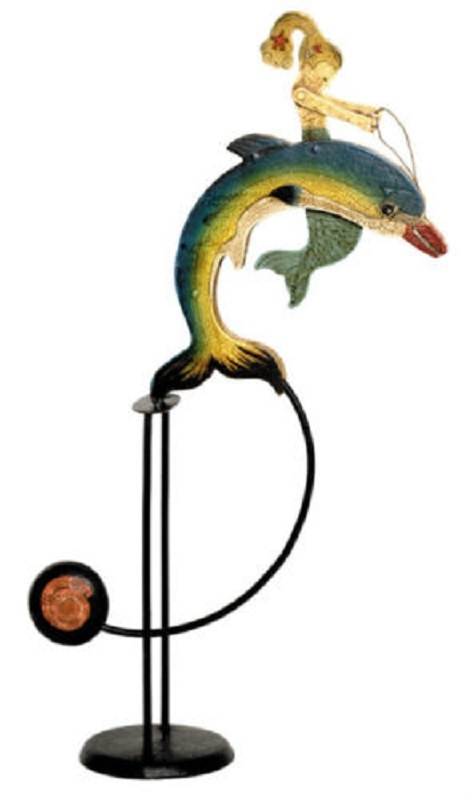 Mermaid & Dolphin Sky Hook - GoNautical
