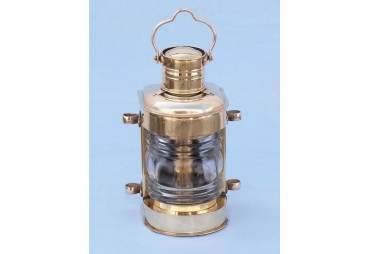Brass Masthead Electric Lamp 14"