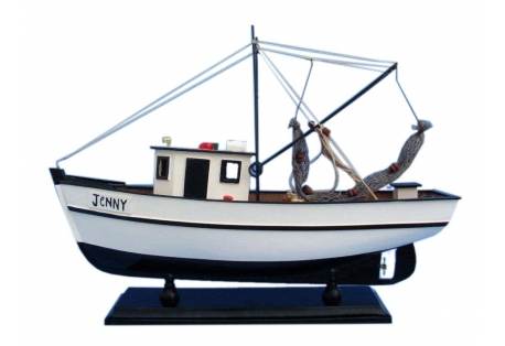 Famous from film Forest Gump Boat Model  Jenny 