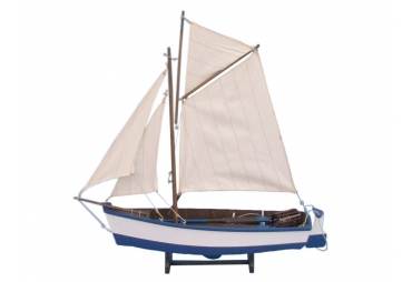 Fishing Boat Wooden Model Yarmouth Cutter 17"