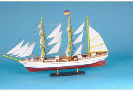 Scaled For Decoration Handmade Wooden Model Ship Gorch Fock 
