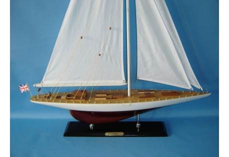 Sailboat Model Decoration "Gretel" Famous Racer for America's Cup 