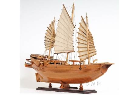 Chinese Junk Wooden Boat Model 