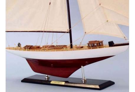 America's Cup Boat Model Columbia 