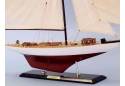 America's Cup Columbia Wooden Sailboat Model 35" 
