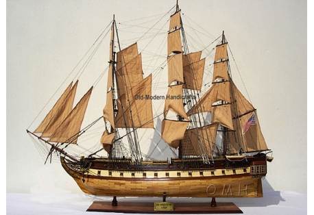 American Ship USS Constitution Model Scaled for decoration  